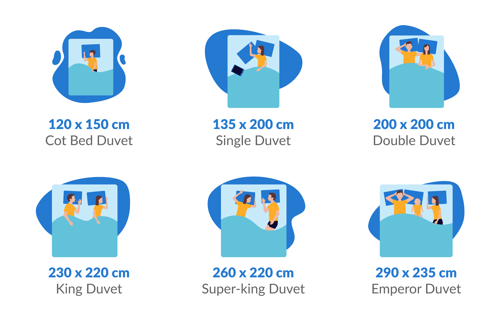 duvet mattress sizes